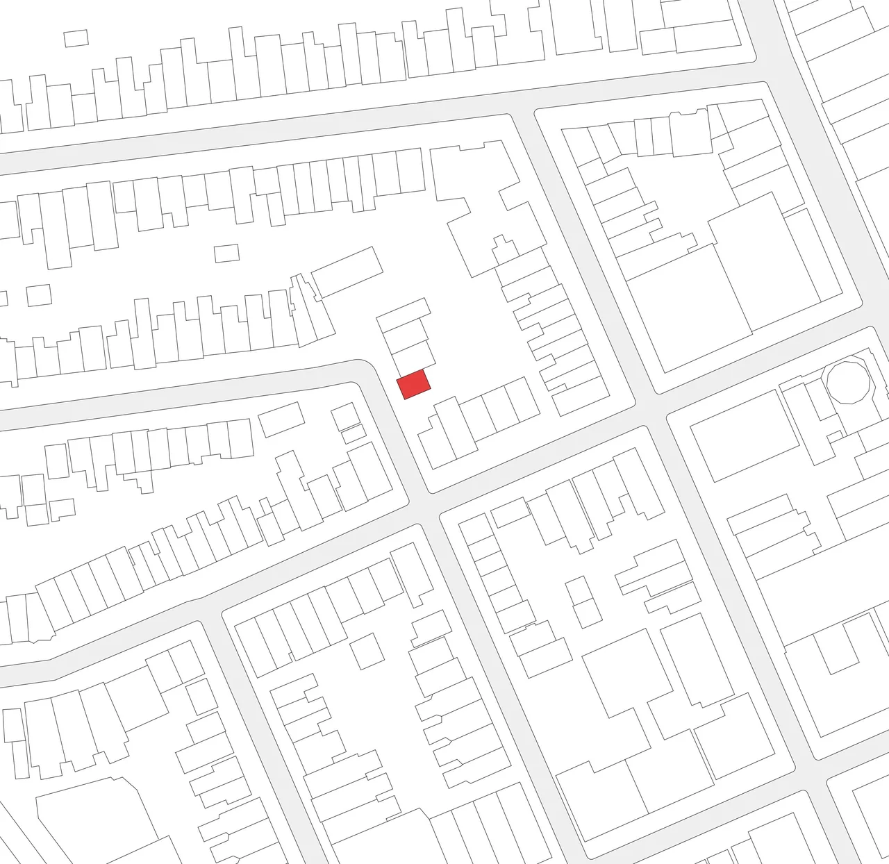 Site location map for Greenpoint Residence in New York.